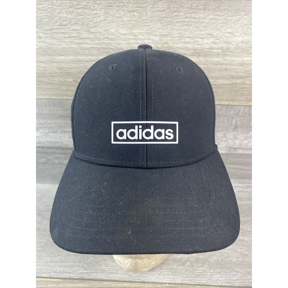 Adidas Womens Core‎ Adjustable Hat Black White Climalite Snapback Cap OSFW NEW